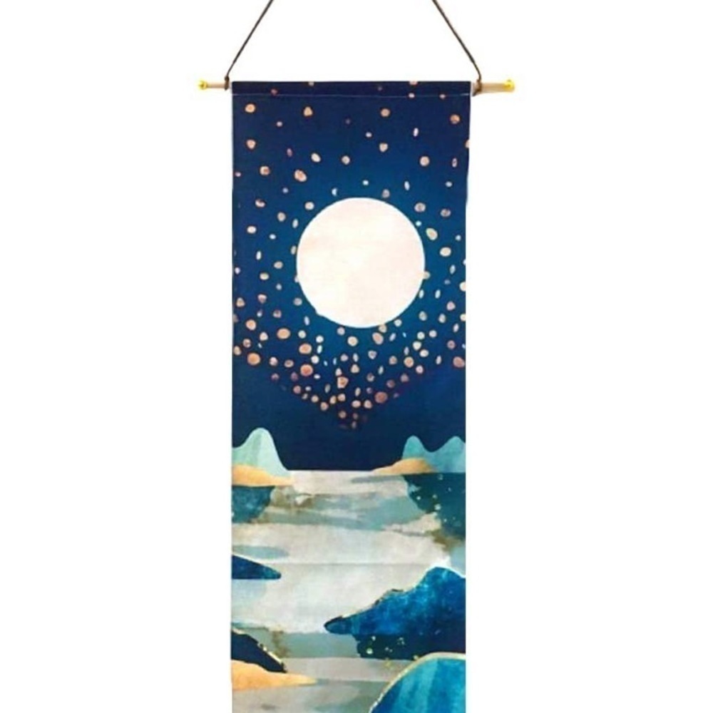 Boho Starry Sky Forest Nature Art Dorm/Home Deco - Picture 6 of 10